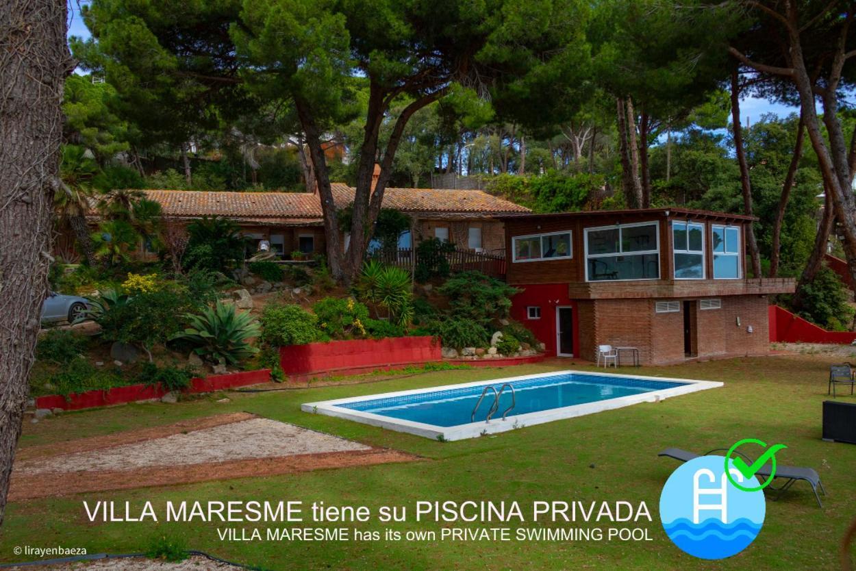 Villa Maresme & Villa Rosa Матаро Экстерьер фото